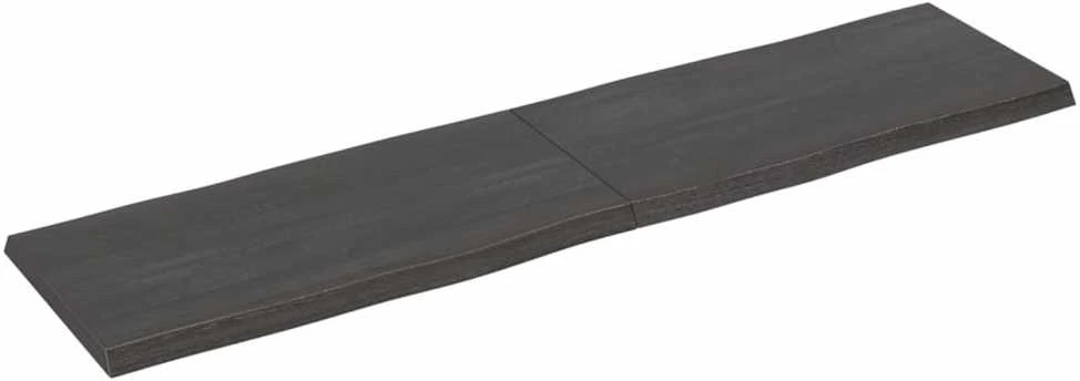 Stalviršis, tamsiai ruda, 160x40x(2-4) cm, medienos masyvas