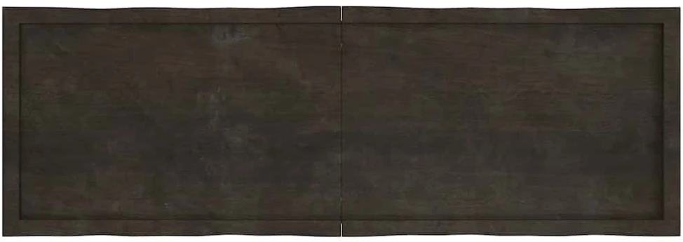 Stalviršis, tamsiai ruda, 160x50x(2-4) cm, medienos masyvas
