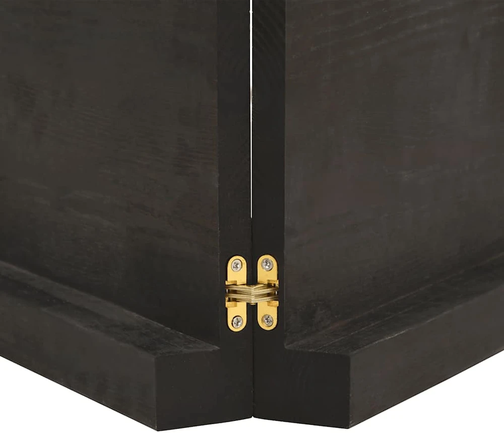 Stalviršis, tamsiai ruda, 180x50x(2-6) cm, medienos masyvas