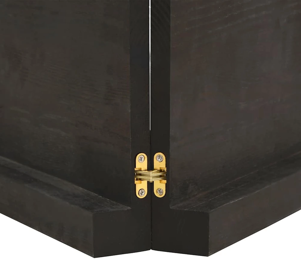 Stalviršis, tamsiai rudas, 120x40x(2-6) cm, ąžuolo masyvas