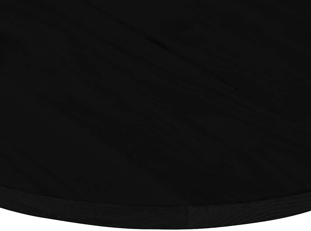 Stalviršis, tamsiai rudas, 140x60x2 cm, ąžuolo masyvas, ovalo