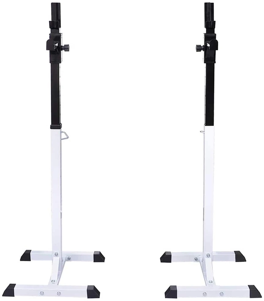 Štangos-pritūpimų stovas su štanga ir hantelių rinkiniu, 30,5kg