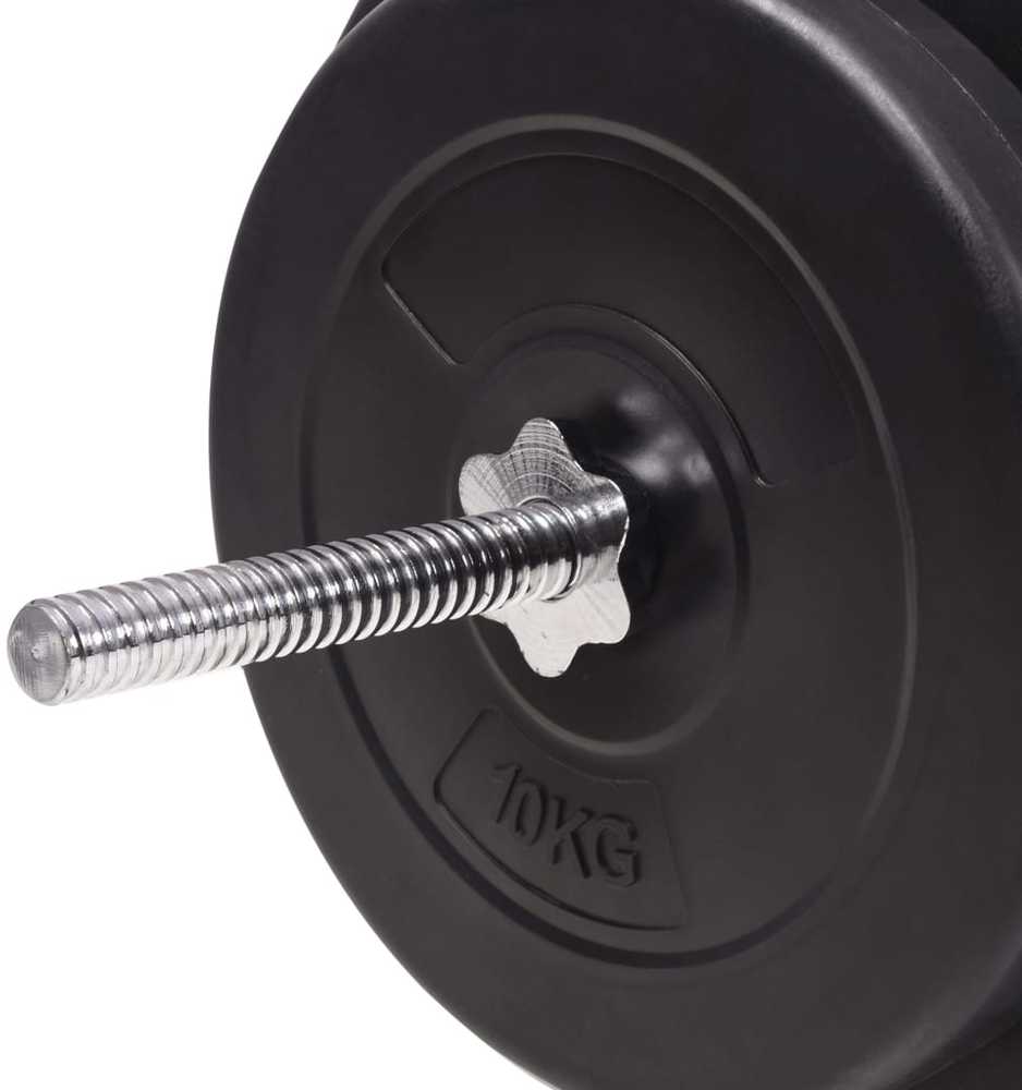 Štangų ir hantelių rinkinys, 90 kg