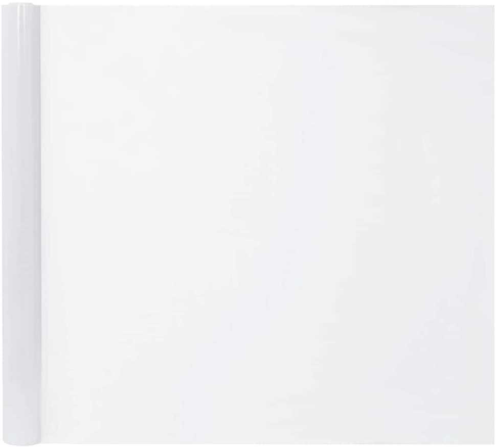 Elektrostatinė langų plėvelė Frosted Balta 60 x 500 cm PVC