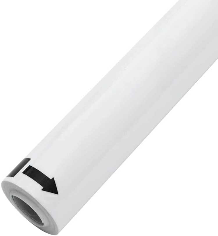 Elektrostatinė langų plėvelė Frosted Balta 90 x 2000 cm PVC