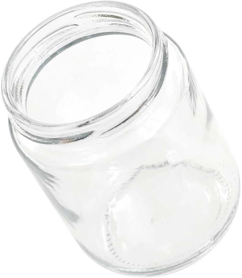 Stikl. stiklainiai uogienei su raud. sp. dangt., 48vnt., 230ml