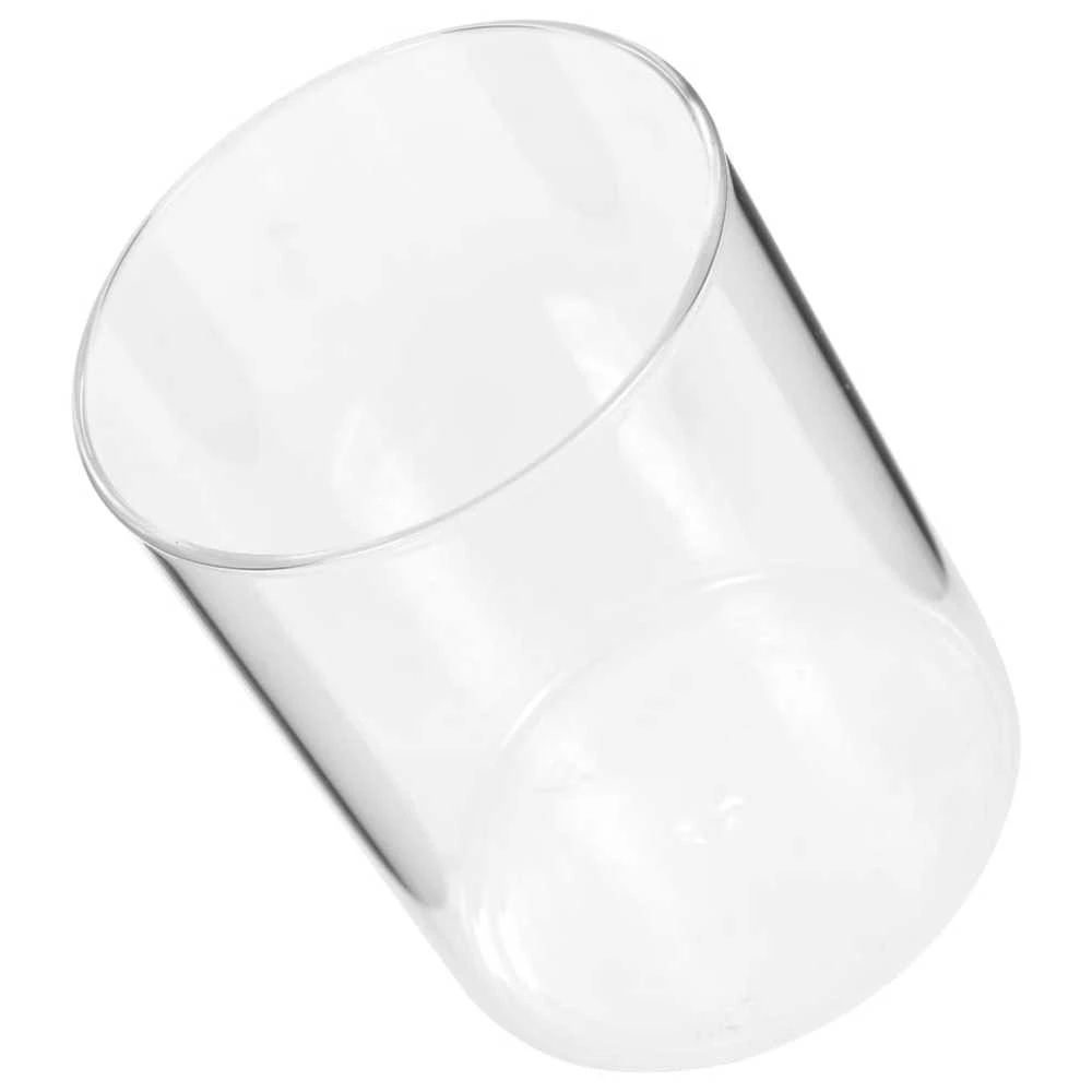 Stikliniai indai su kamštiniais dangteliais, 6vnt., 650ml