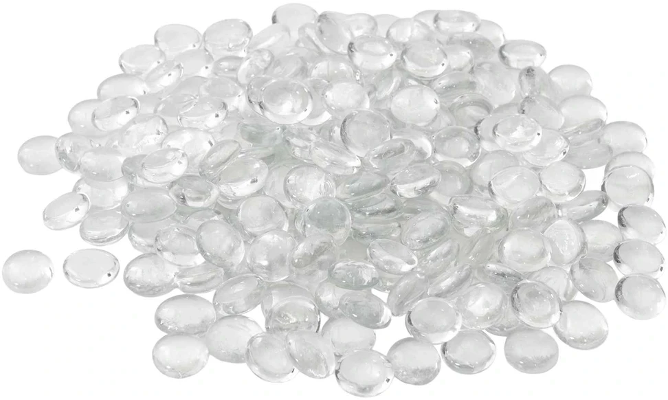 Stiklo granulių 17-19 mm Skaidrus Stiklas