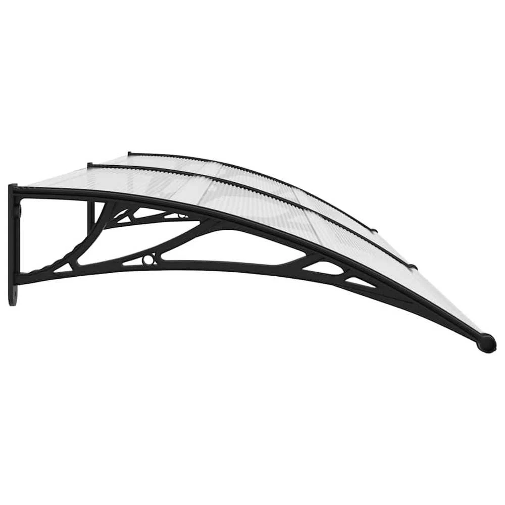 Stogelis durims, juodos ir permatomos spalvos, 240x75cm, PC