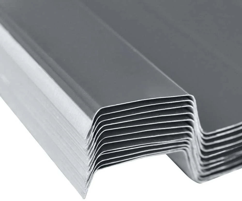 Stogo plokštė 12 vnt. Pilka 129 x 45 cm Galvanizuotas plienas