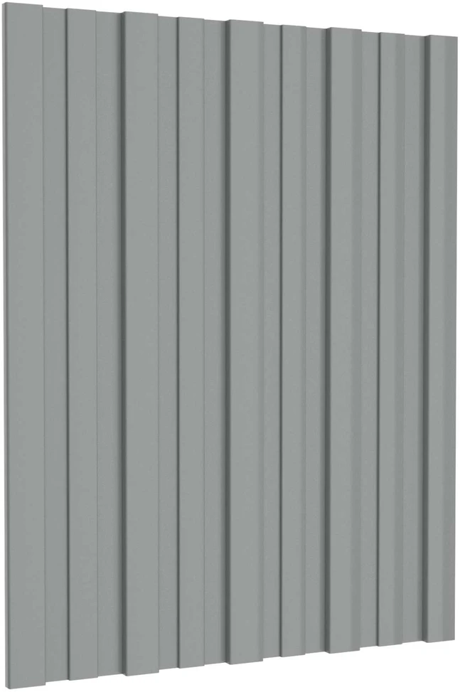 Stogo plokštė 36 vnt. Pilka 60 x 45 cm Galvanizuotas plienas