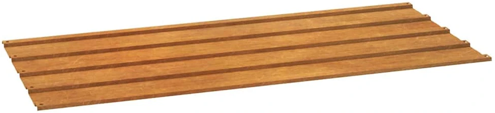 Stogo plokštės, 36vnt., rūdžių, 100x44cm, Corten plienas