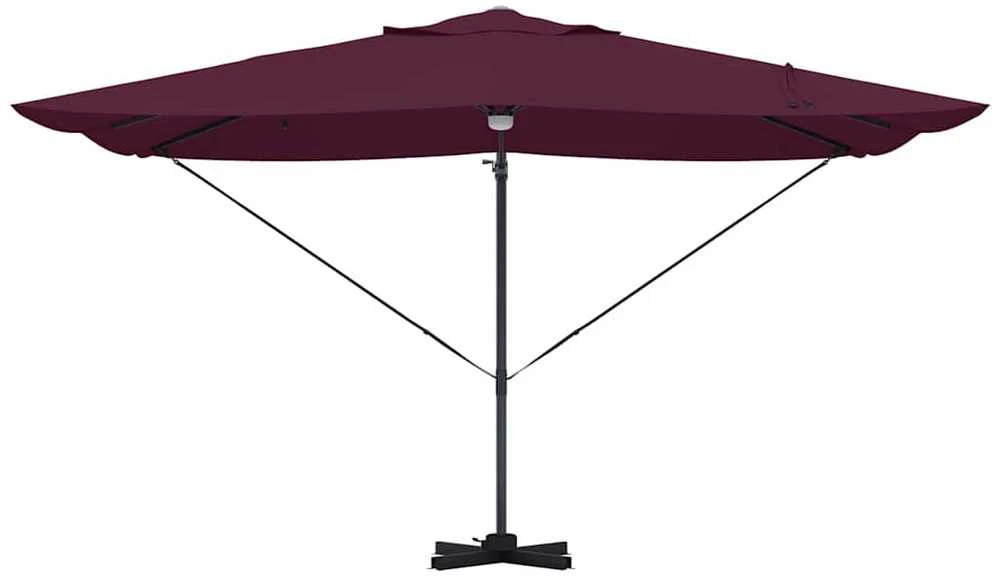Skėtis nuo saulės Bordo raudona 351 x 250 x 253 cm