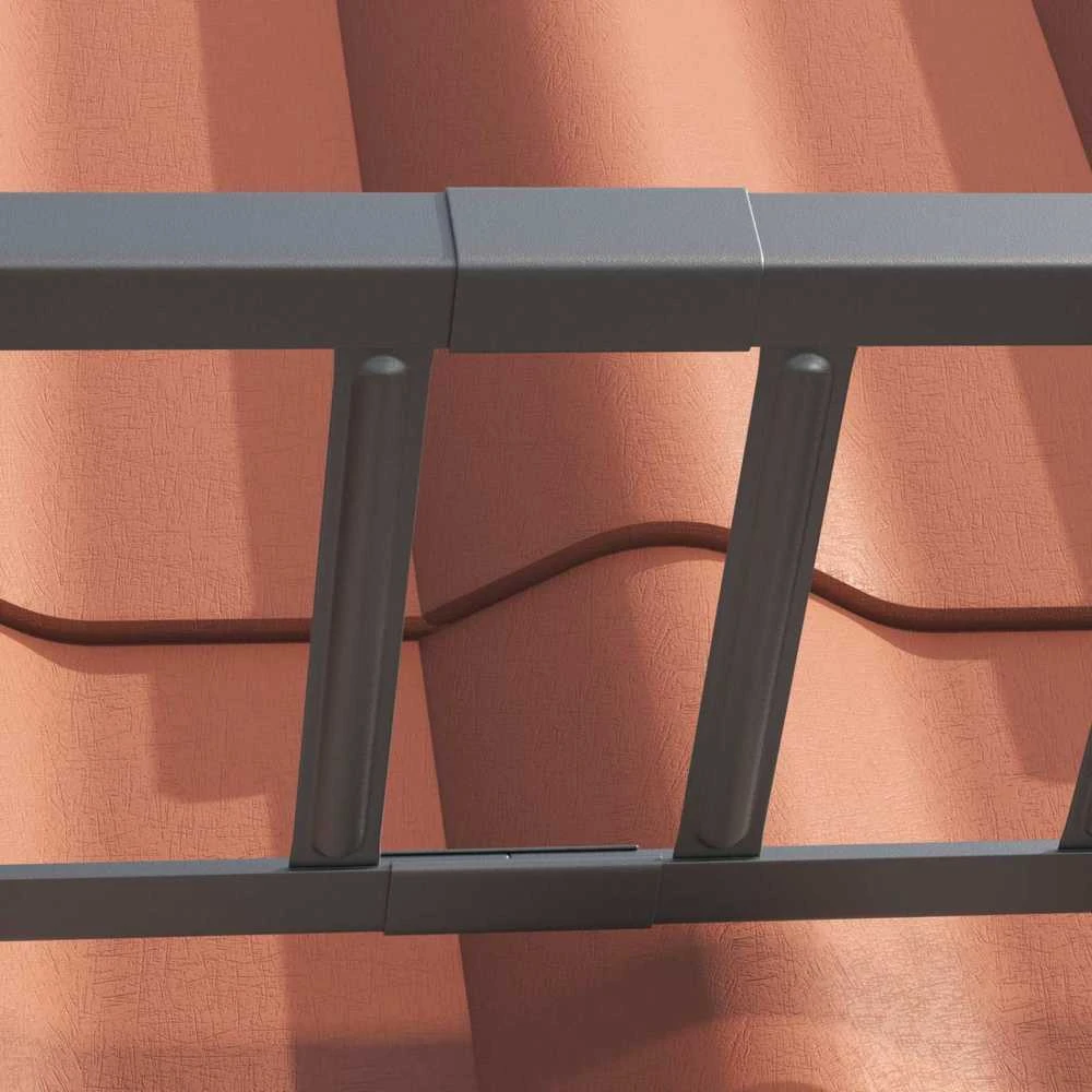 Stogo sniego sargas Antracitas 100 x 2,5 x 20 cm Plienas