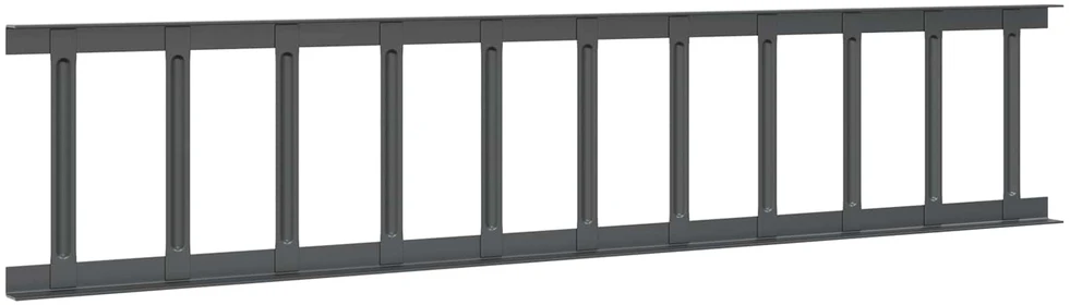 Stogo sniego sargas Antracitas 300 x 2,5 x 20 cm Plienas