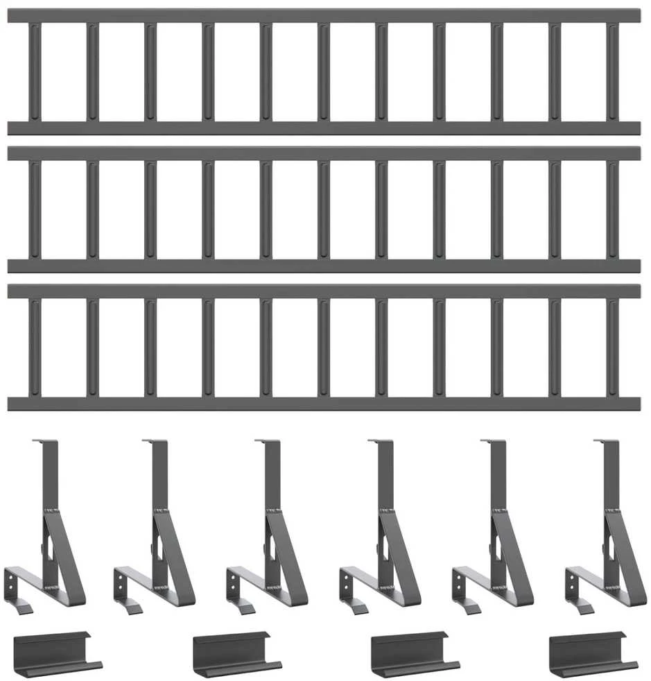 Stogo sniego sargas Antracito 300 x 29,5 x 34,5 cm Plienas