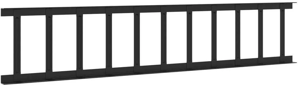 Stogo sniego sargas Juoda 100 x 2,5 x 20 cm Plienas