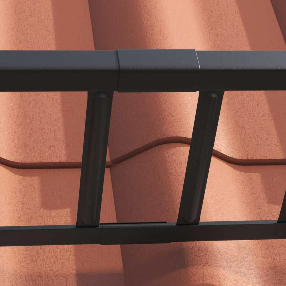Stogo sniego sargas Juoda 300 x 2,5 x 20 cm Plienas