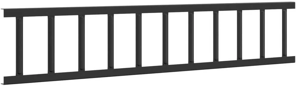 Stogo sniego sargas Juoda 300 x 2,5 x 20 cm Plienas