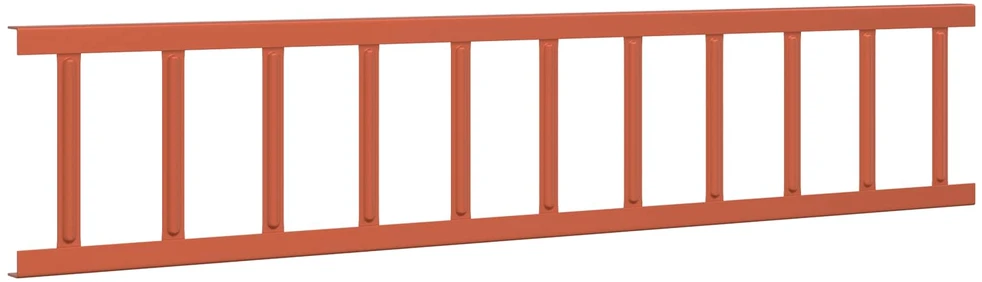 Stogo sniego sargas Raudona 100 x 2,5 x 20 cm Plienas