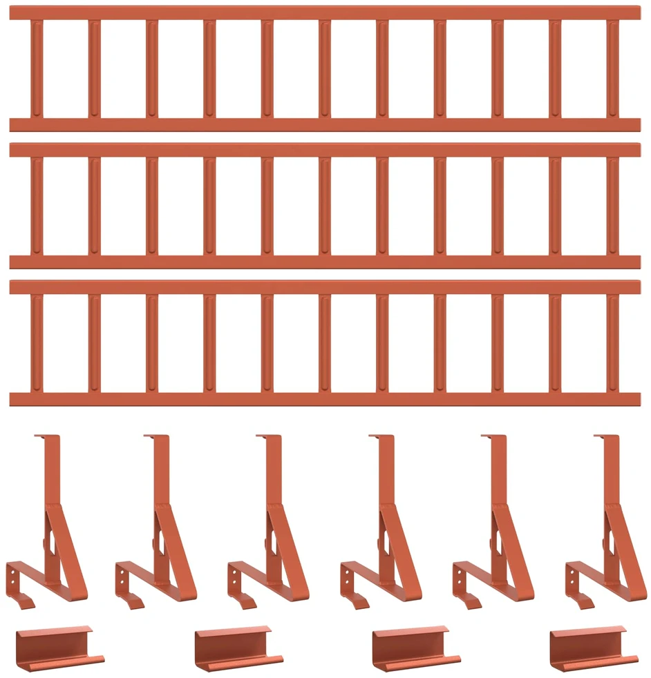 Stogo sniego sargas Raudona 300 x 29,5 x 34,5 cm Plienas