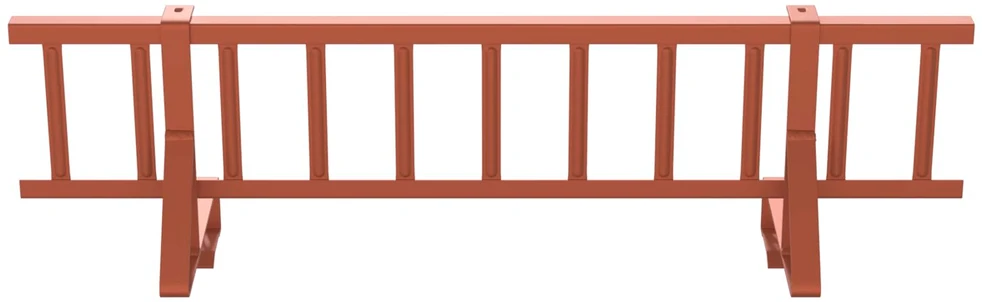 Stogo sniego sargas Raudona 300 x 29,5 x 34,5 cm Plienas