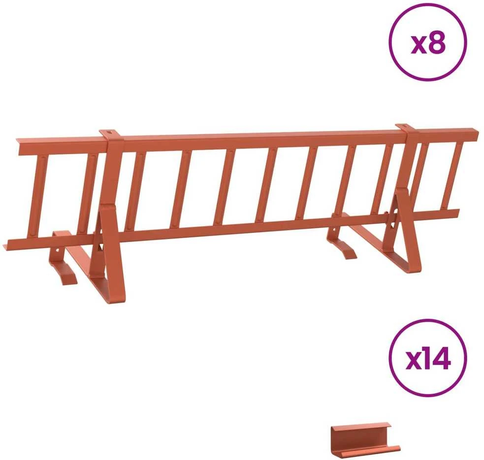 Stogo sniego sargas Raudona 800 x 29,5 x 34,5 cm Plienas