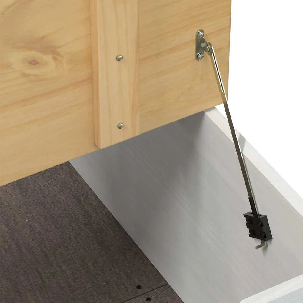 storage box Balta 78 x 78 x 45 cm Kietos pušies mediena