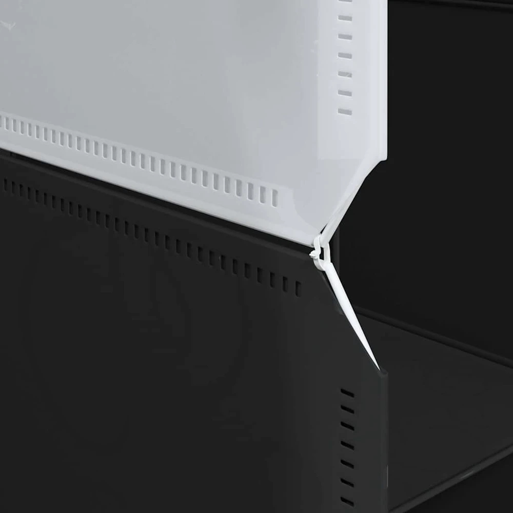 Storage Cube Organizer su 16 kubelių ir pakabinamų strypų PP