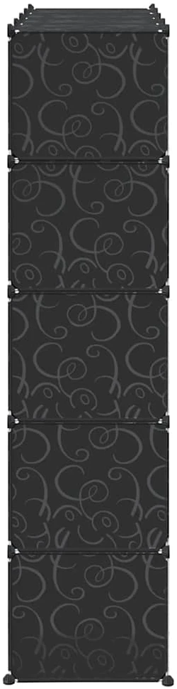 Storage Cube Organizer su 20 kubelių ir pakabinamų strypų PP