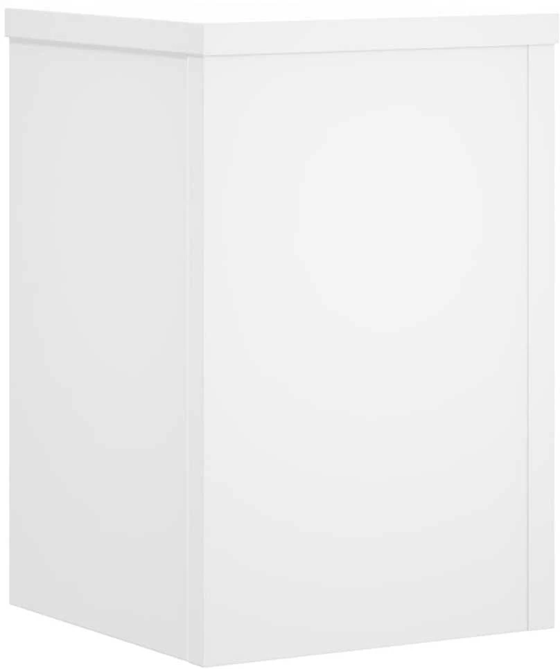 Stovai augalams, 2vnt., balti, 25x25x35cm, apdirbta mediena