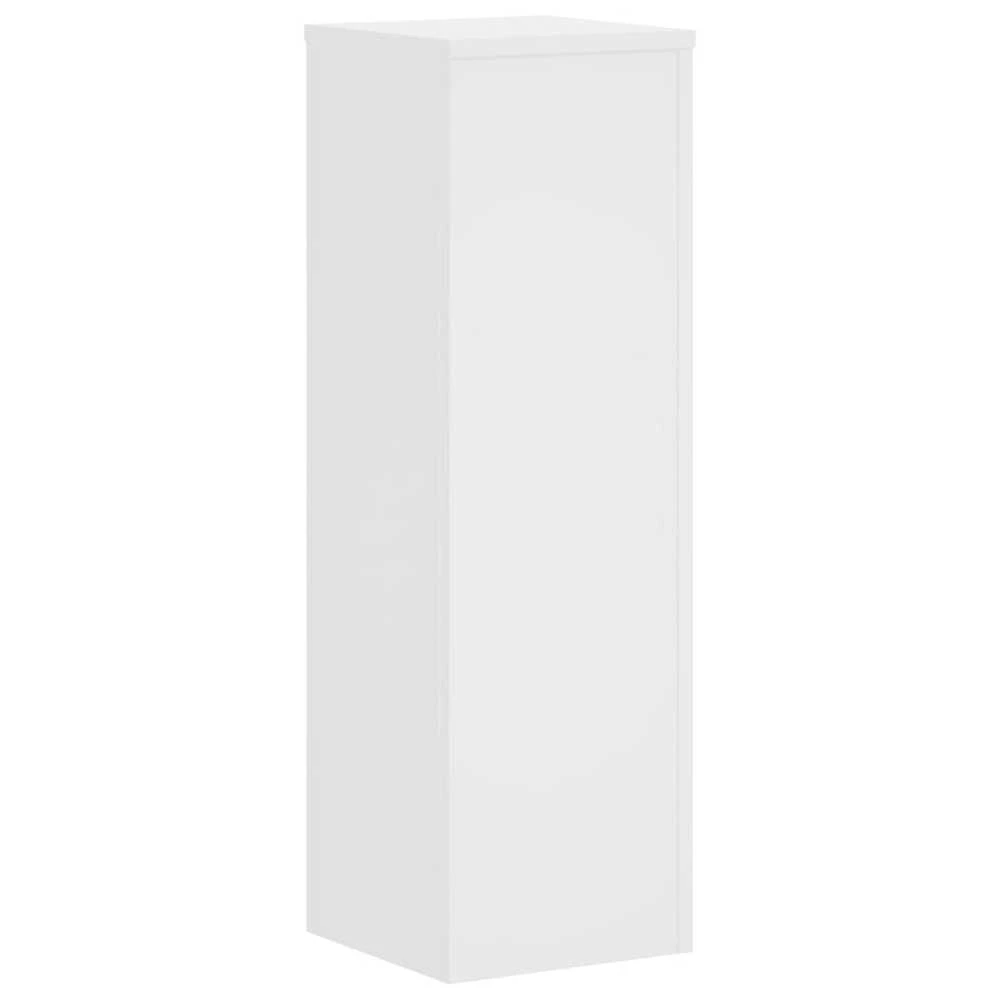 Stovai augalams, 2vnt., balti, 25x25x80cm, apdirbta mediena
