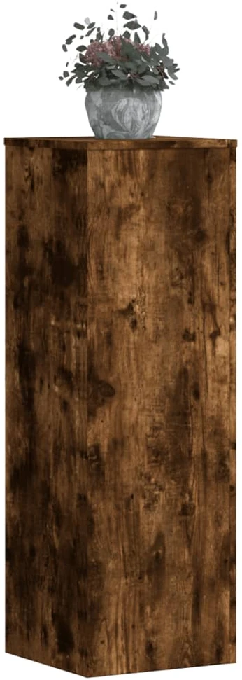 Stovai augalams, 2vnt., dūminiai, 33x33x100cm, mediena