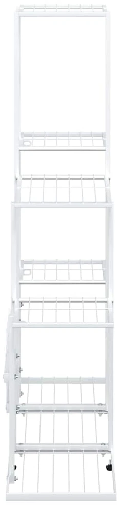 Stovas augalams, baltos spalvos, 94,5x25x88cm, metalas