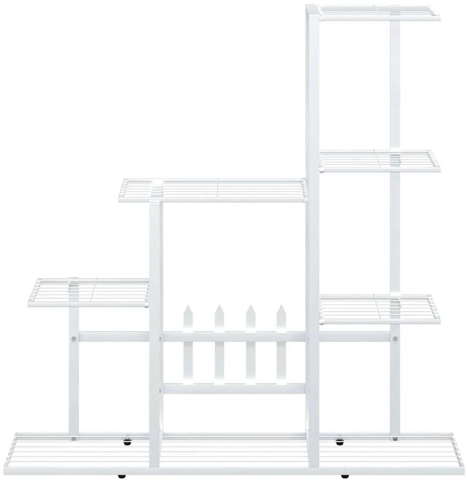Stovas augalams, baltos spalvos, 94,5x25x88cm, metalas