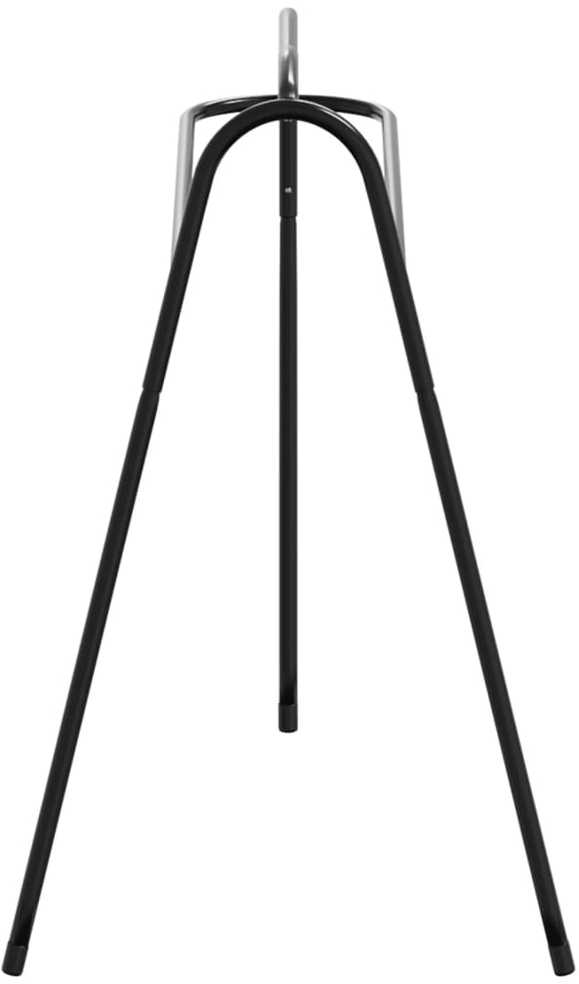 Stovas balnui, juodas, geležis, laisvai pastatomas, 3 kojos