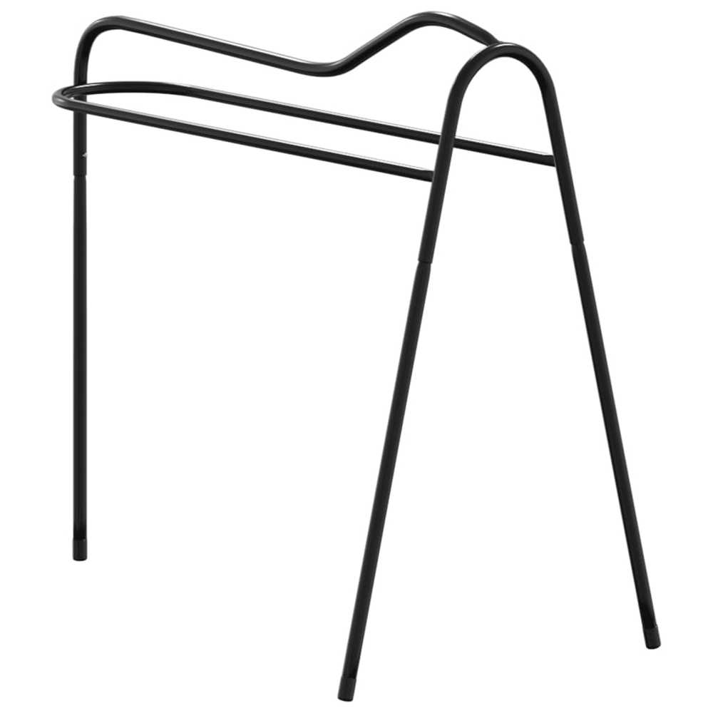 Stovas balnui, juodas, geležis, laisvai pastatomas, 3 kojos