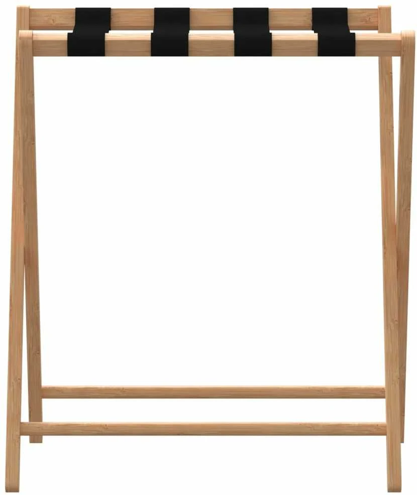 Kelioninis Stovas lagaminui, 68,5x38x58cm, bambukas