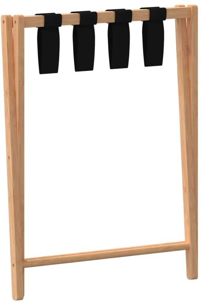 Kelioninis Stovas lagaminui, 68,5x38x58cm, bambukas