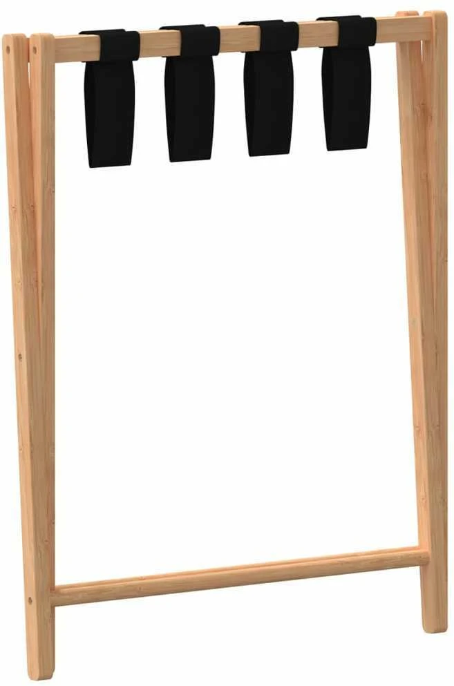 Stovas lagaminui, 68,5x38x58cm, bambukas