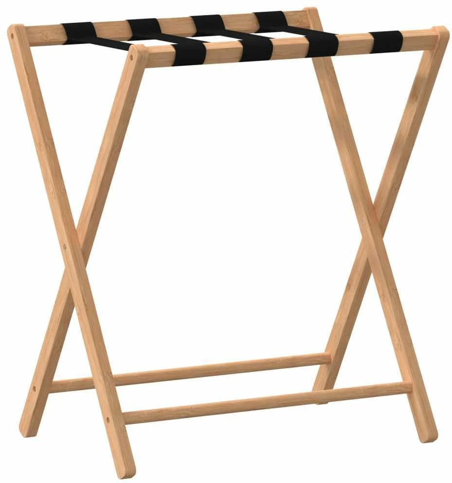 Stovas lagaminui, 68,5x38x58cm, bambukas