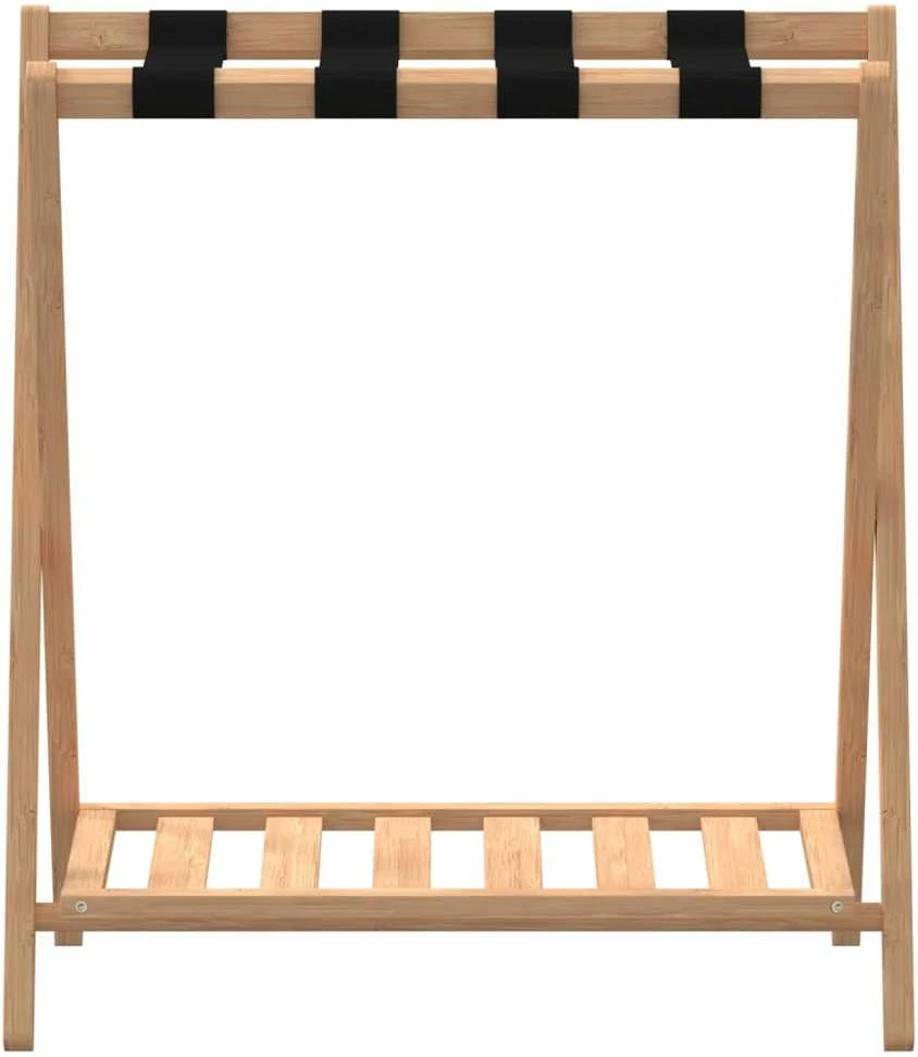Kelioninis Stovas lagaminui, 68x38x58cm, bambukas