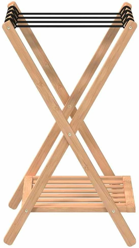Stovas lagaminui, 68x38x58cm, bambukas