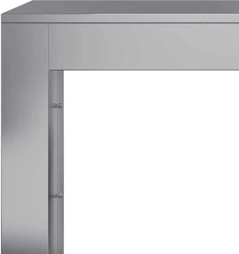 Stovas malkoms, 100x40x100cm, galvanizuotas plienas