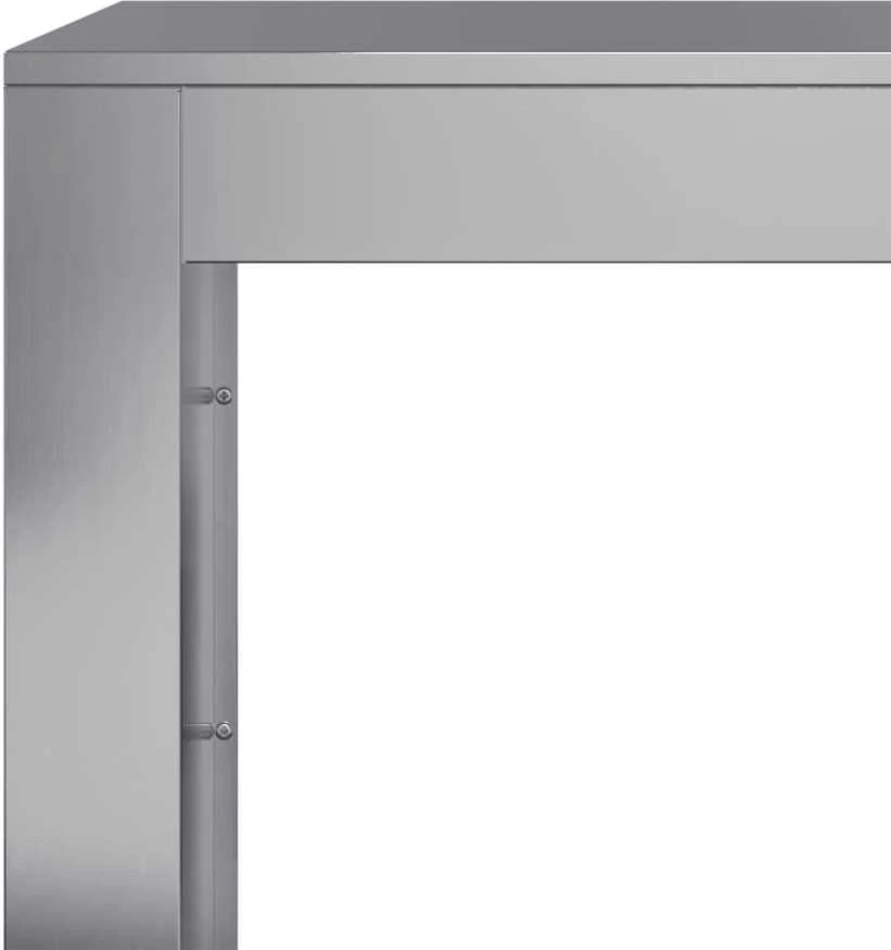 Stovas malkoms, 100x40x80cm, galvanizuotas plienas