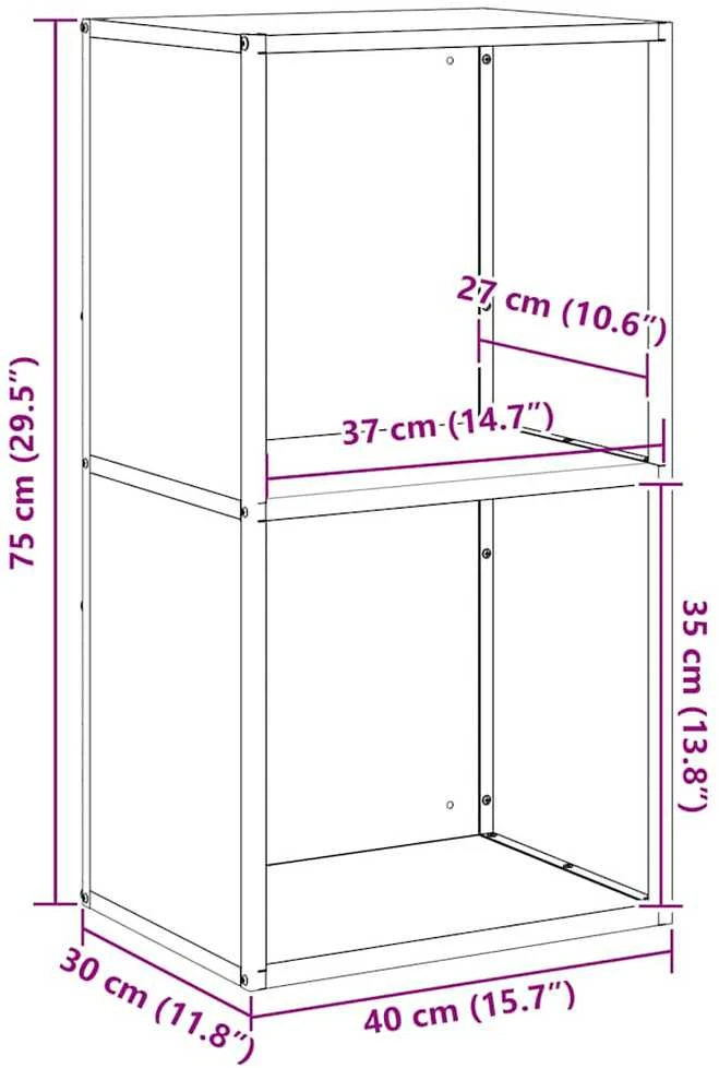 Stovas malkoms, 40x30x75 cm, šaltai valcuotas plienas