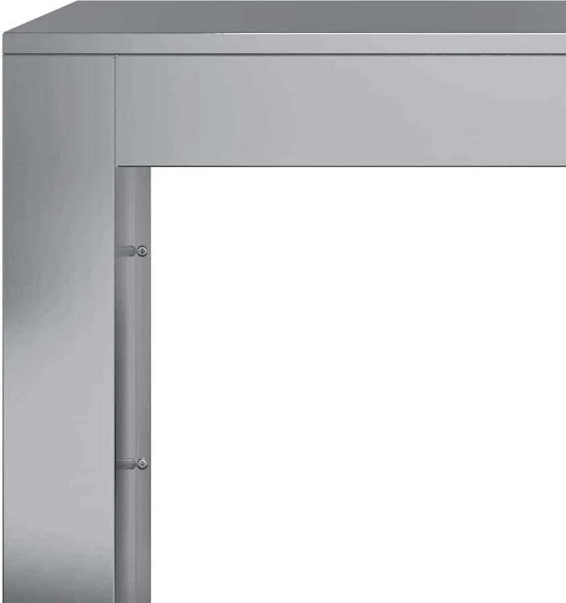 Stovas malkoms, 60x40x100cm, galvanizuotas plienas