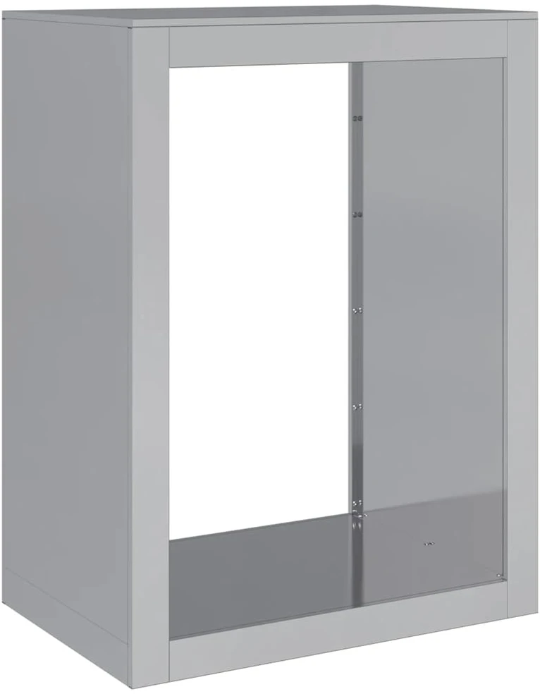 Stovas malkoms, 60x40x80cm, galvanizuotas plienas