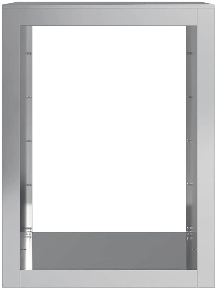 Stovas malkoms, 60x40x80cm, galvanizuotas plienas
