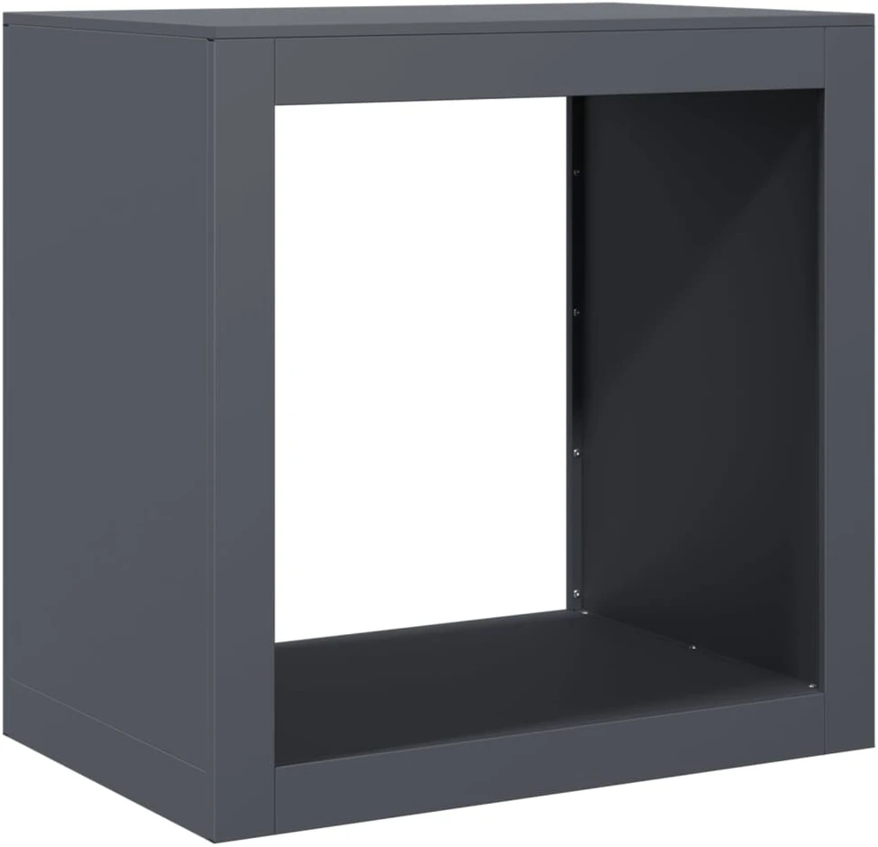 Stovas malkoms, antracito spalvos, 60x40x60cm, plienas